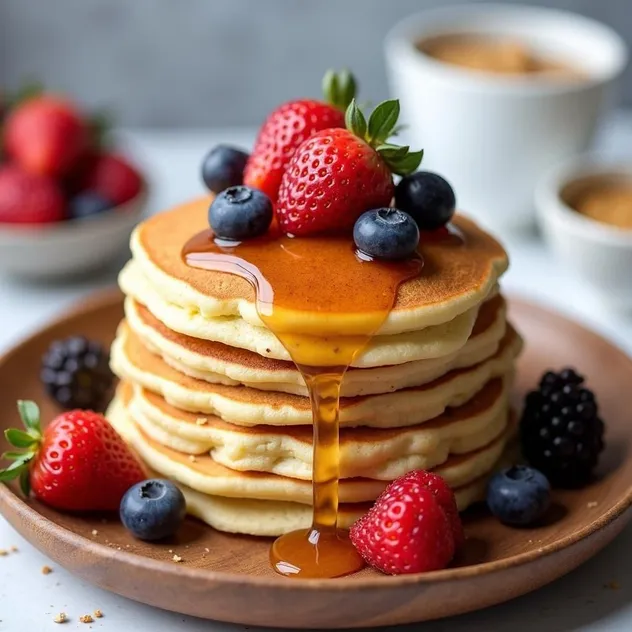 Gluten-Free Berry Pancakes