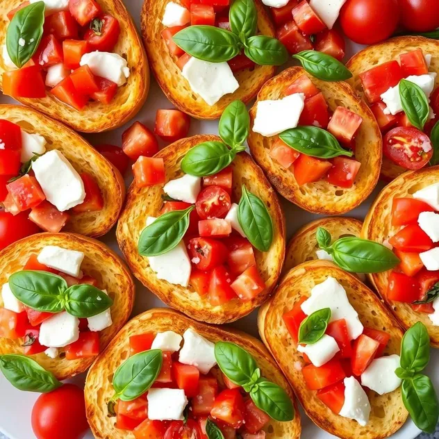 Tomato and Basil Bruschetta