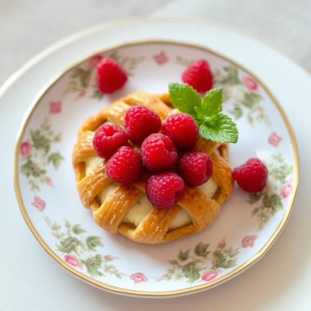 Raspberry Almond Cream Cheese Pastry