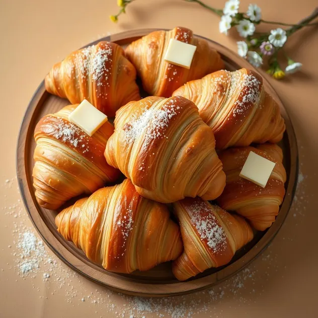 Buttery Croissants