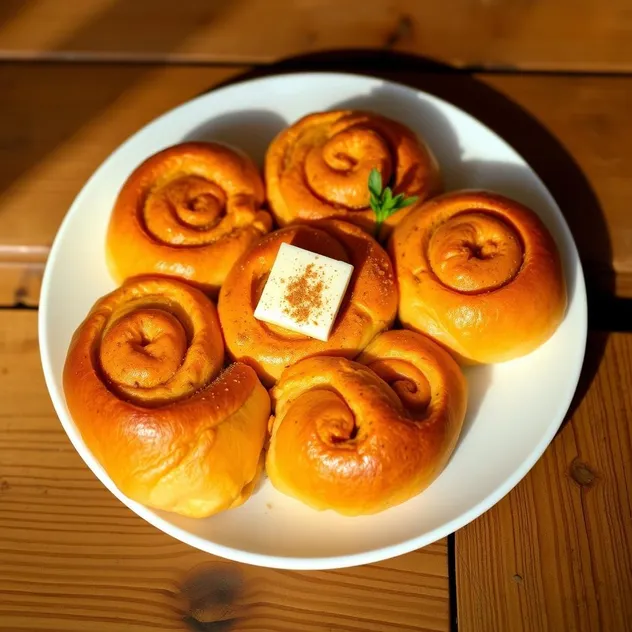 Soft Sweet Potato Rolls