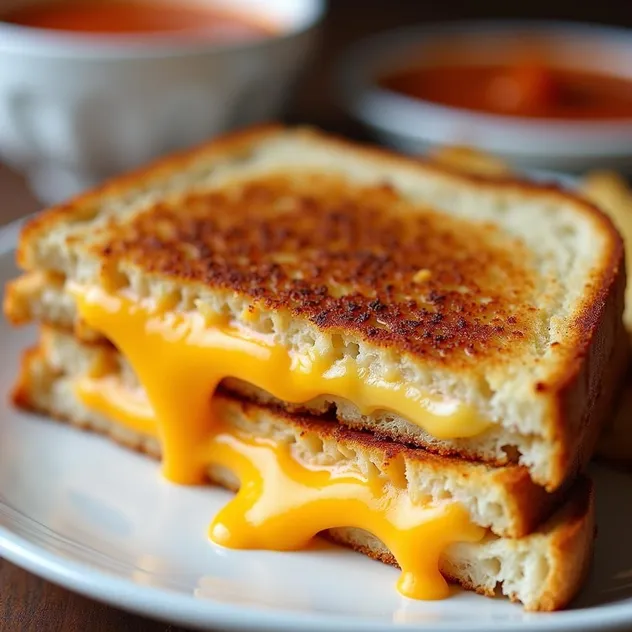 Melty Grilled Cheese Sandwich Recipe