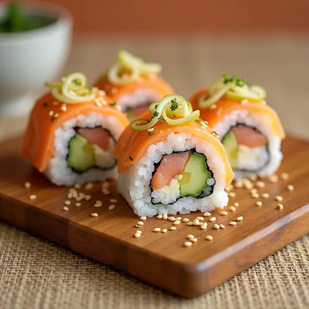 Homemade Sushi Rolls Recipe