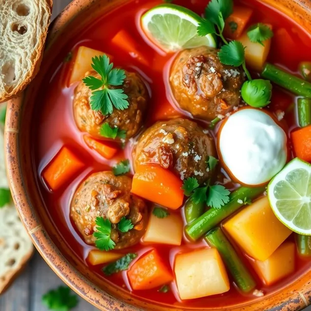 Albondigas (Mexican Meatballs)