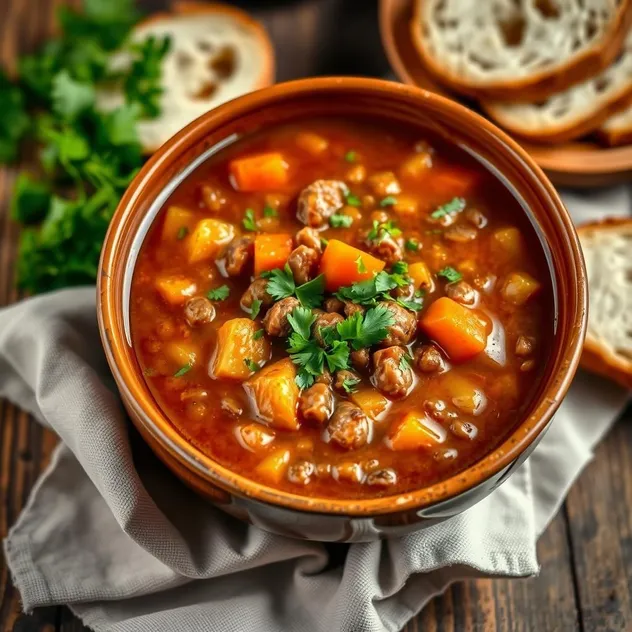 German Lentil Soup