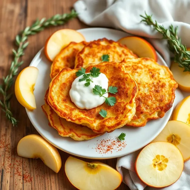 Reibekuchen (German Potato Pancakes)