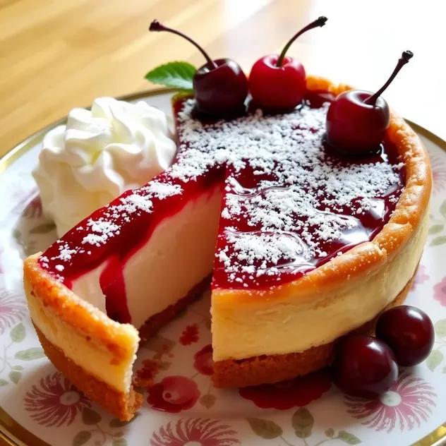 German-Style Cheesecake (Käsekuchen)