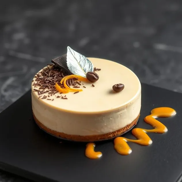 Chocolate Orange Mocha Cheesecake