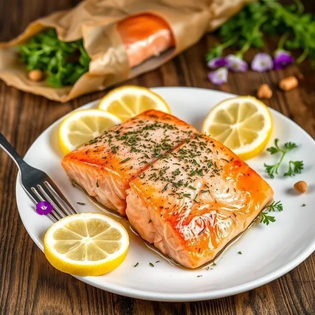 Salmon en Papillote