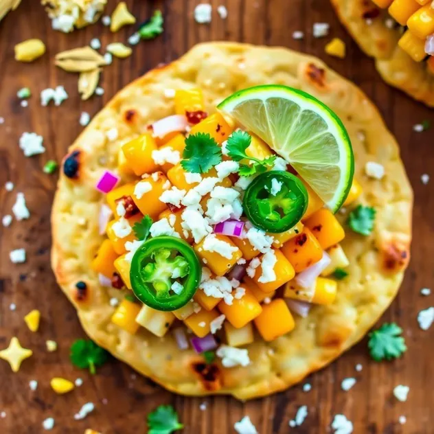 Mexican Street Corn Flatbread