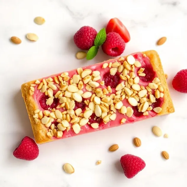 Raspberry Almond Bars