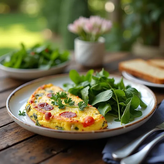 Spring Vegetable Frittata