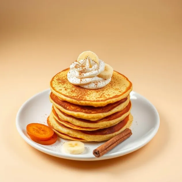 Sweet Potato Cinnamon Pancakes