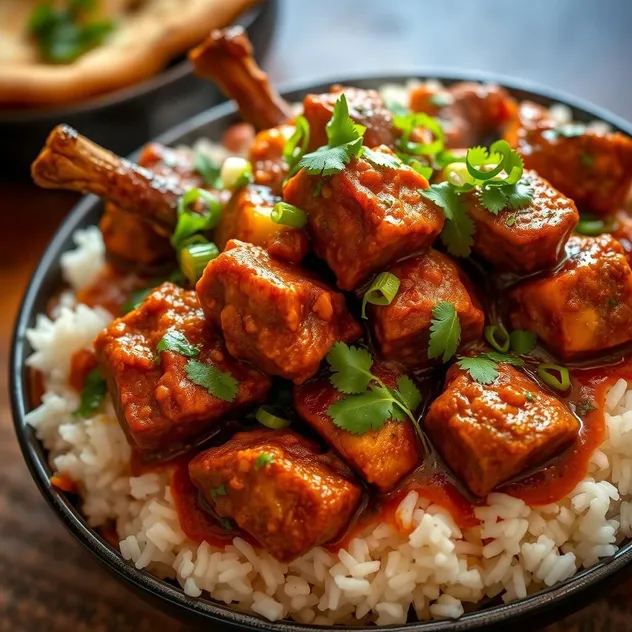 Braised Oxtail Curry