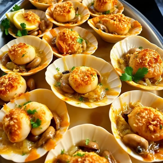 Coquilles Saint-Jacques (Gratinéed Scallops)