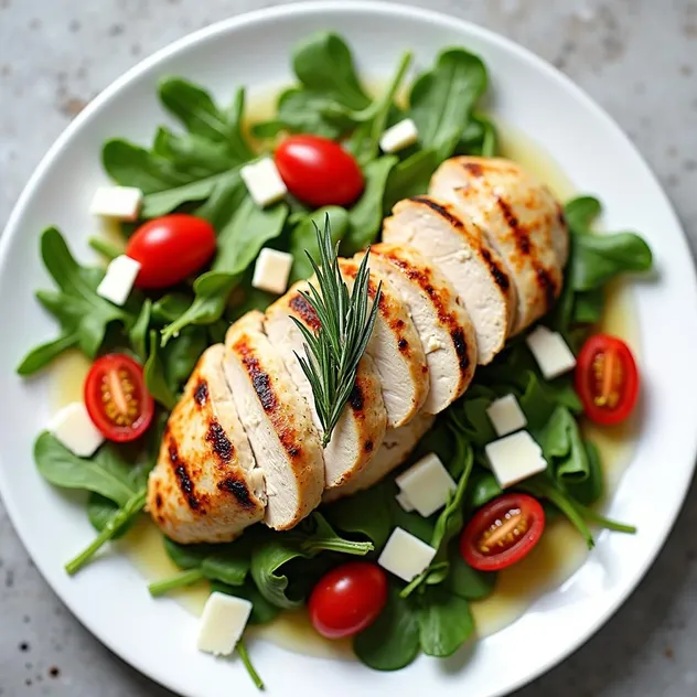 Chicken and Arugula Salad Recipe