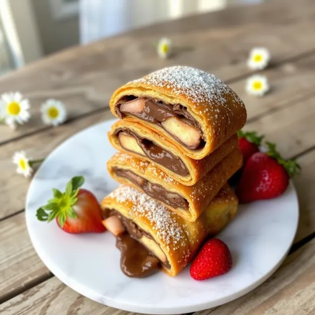 Nutella French Toast Rolls