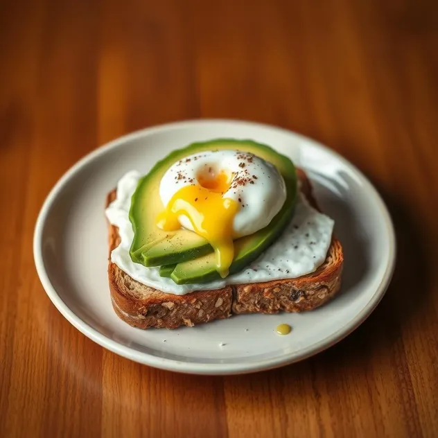 Avocado Toast with Poached Eggs