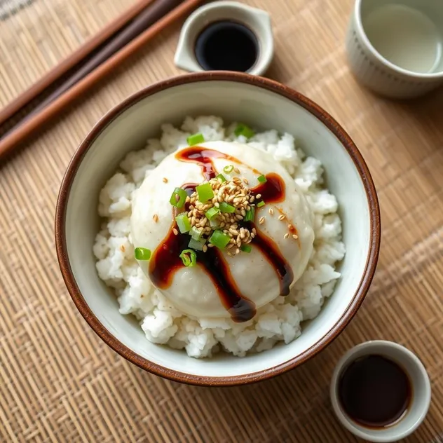 Traditional Japanese Nattō Breakfast Bowl