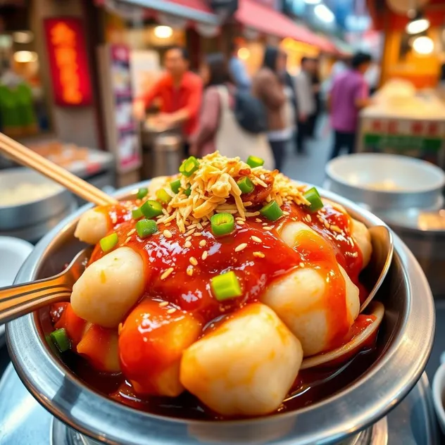 Korean Street Food Tteokbokki