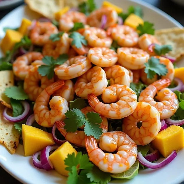 Spicy Shrimp and Mango Salad Recipe