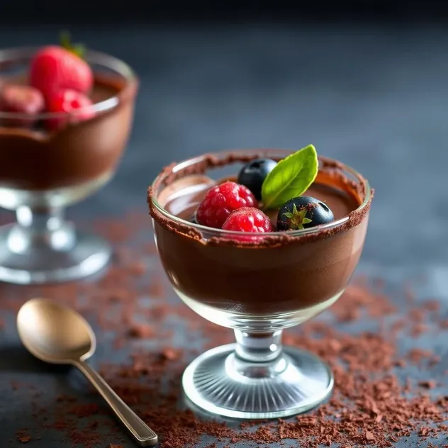 Avocado and Chocolate Protein Mousse