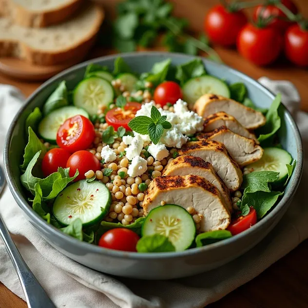 Chicken and Barley Salad Recipe