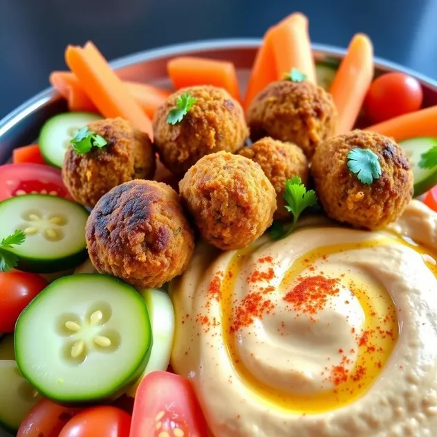 Crunchy Middle Eastern Falafel