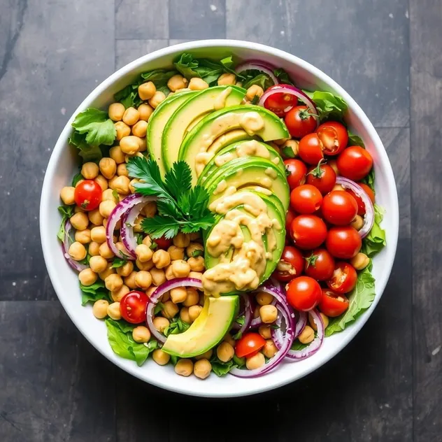 Gluten-Free Chickpea and Avocado Salad