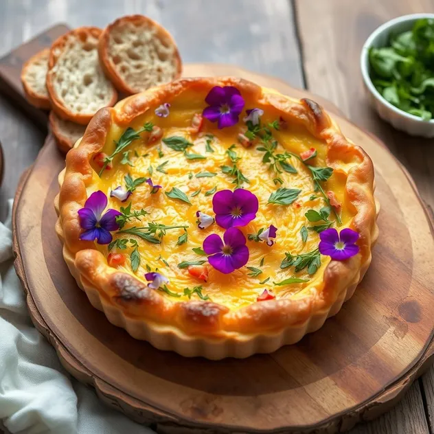 Herb and Goat Cheese Tart