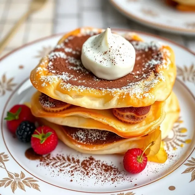 Classic Tiramisu Puff Pastry