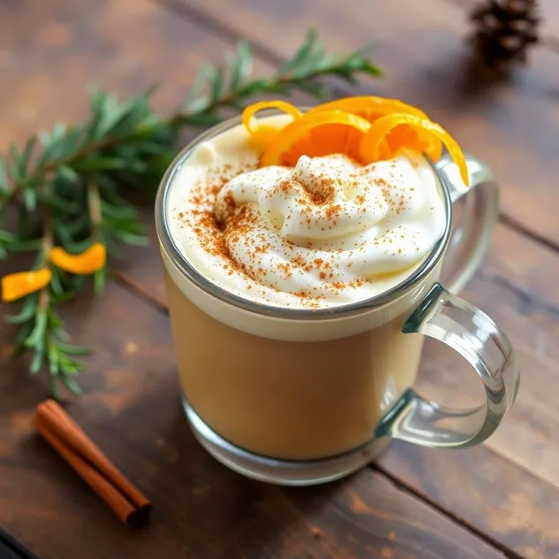 Spiced Orange Cappuccino