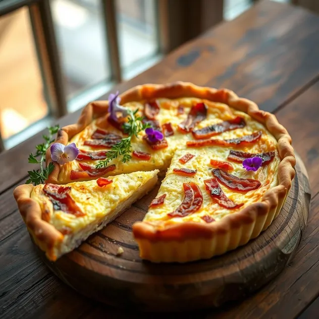 Savory Quiche Lorraine