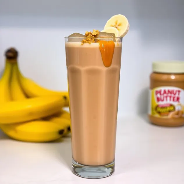 Banana Peanut Butter Protein Shake