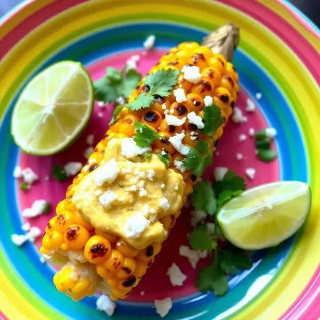 Chipotle-Lime Grilled Corn