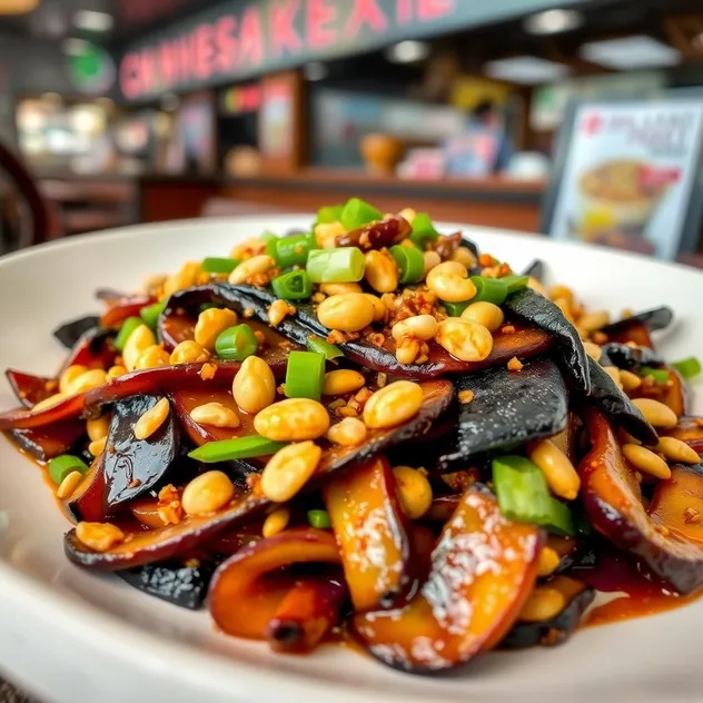 Szechuan Spicy Eggplant