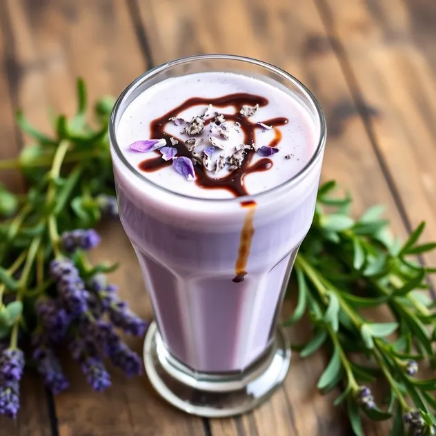 Lavender Mocha Frappe