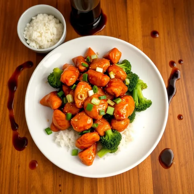 Firecracker Chicken and Broccoli