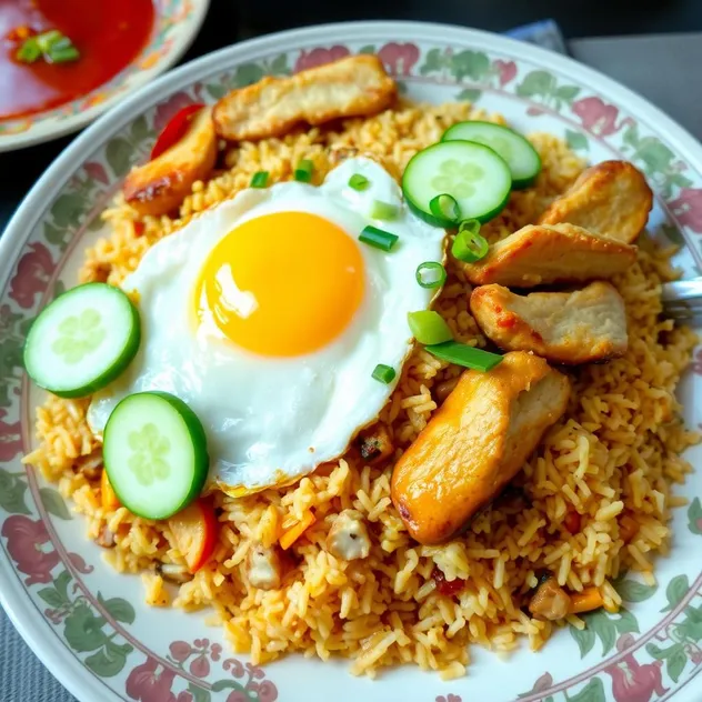 Indonesian Traditional Fried Rice