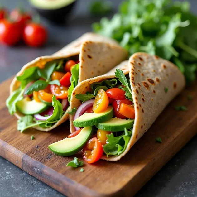 Veggie Delight Lunch Wrap