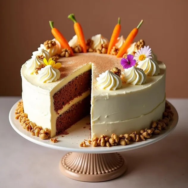 Carrot Cake with Cream Cheese Frosting