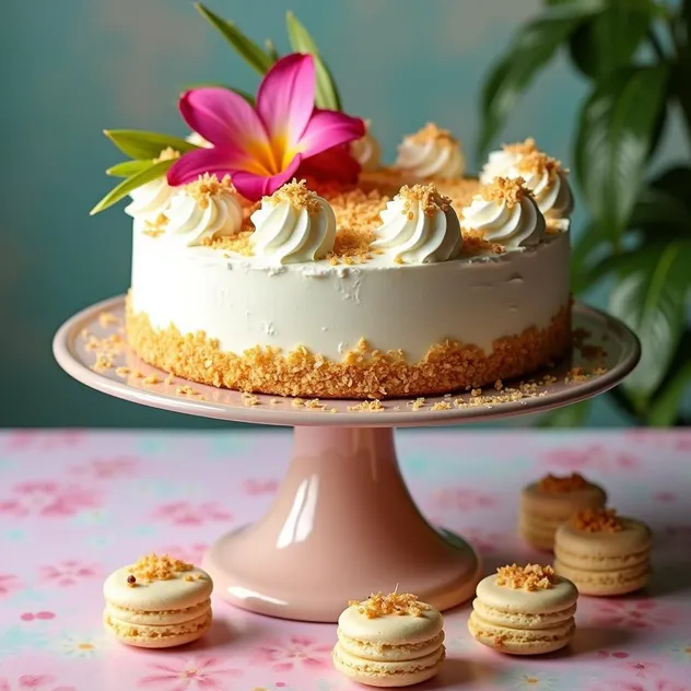 Coconut Macaroon Cake