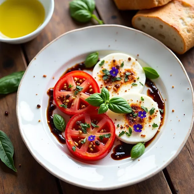 Caprese Salad with Balsamic Glaze