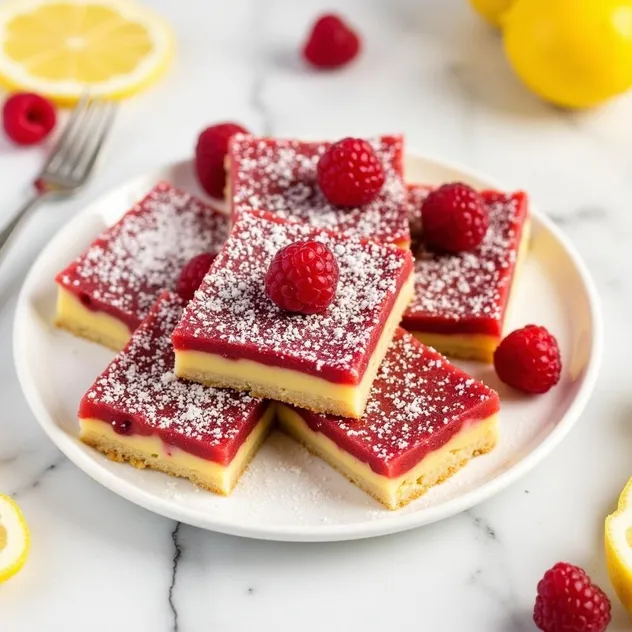 Raspberry Lemon Bars