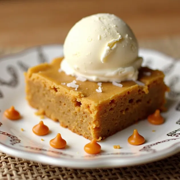 Butterscotch Blondies Recipe