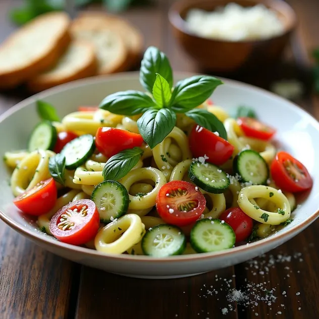 Tortellini Salad with Pesto