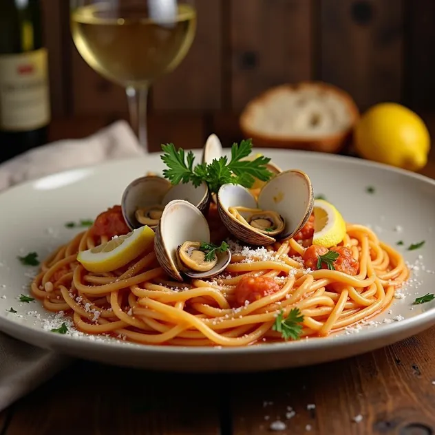 Spaghetti with Clam Sauce Recipe