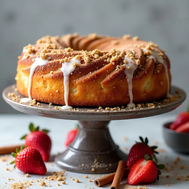 Cinnamon Roll Cake Recipe