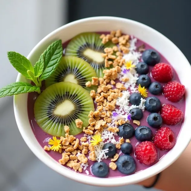 Coconut Berry Bliss Smoothie