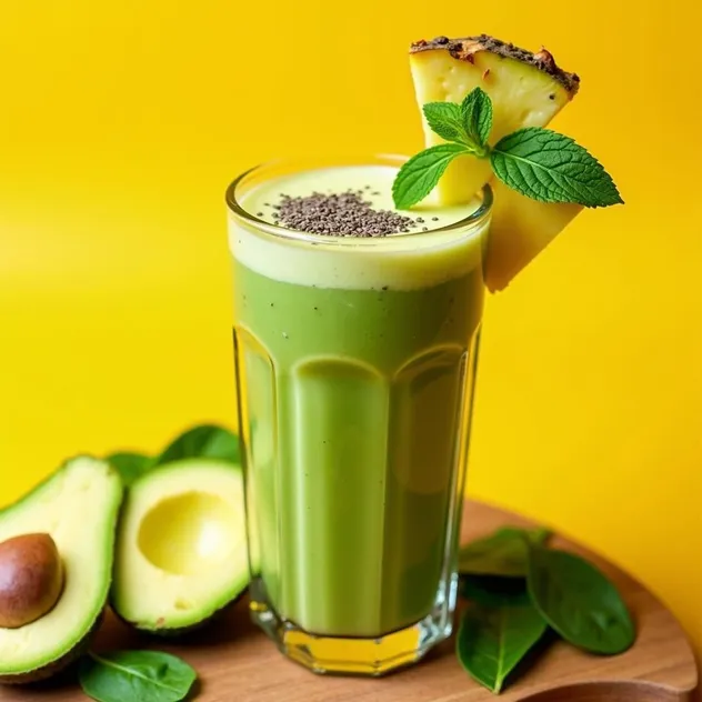 Avocado Pineapple Smoothie